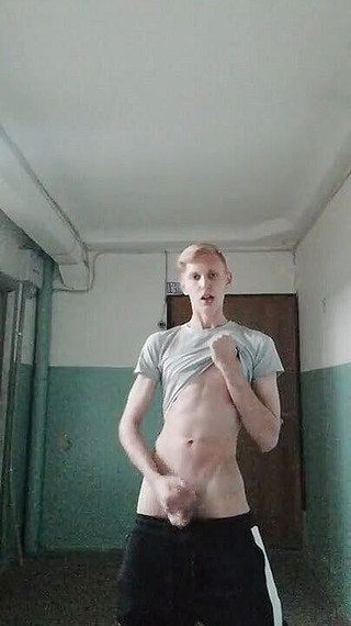 Decided to jerk off at the entrance