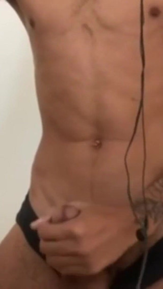 Skinny Thick Cock and Big Head Cumming