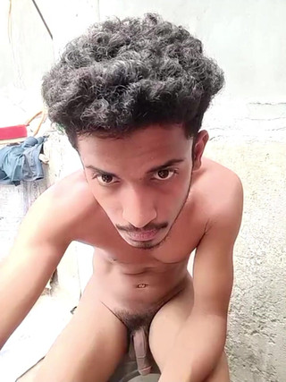 Indian Young Man Horny Jerk off Cumshot & Ass Hole Show Full Nude on Webcam