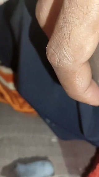 Uncut Big Land First Time Cum Outside