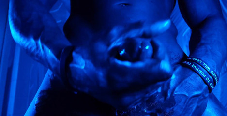 BBC Worship (Watchmen) Tall Dark Chocolate Muscles Tattoos Hairy BBC Hallelujah Johnson Masturbating solo