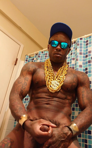 Stroking Huge Monster Cock Lets Talk Till I Cum