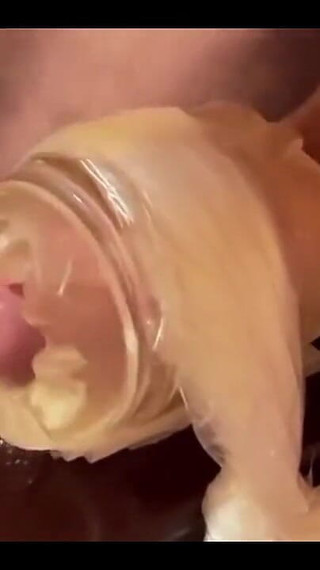 Dirty Talking Stepdaddy Fucking Fleshlight and Moaning Until Huge Cum - Intense Shaking Orgasm