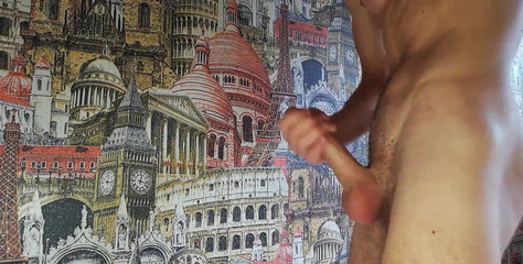 The Best Video of a Guy Where He Stands and Jerks off His Cock While Enjoying the Process You170