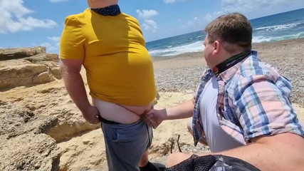Sex on the Beach - Stepdaddy Cums