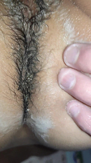 Hot take shower and cum