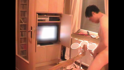 Naked Fleshlight Stand Fuck Masturbation