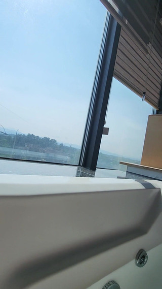 In the White Bathroom