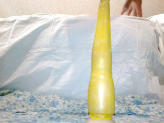 Dildo masturbation in the ass