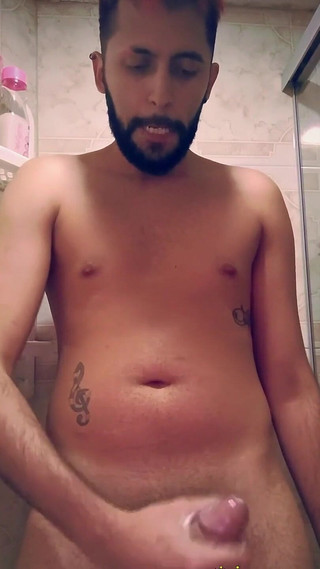 Jerking off in the shower till I cum then I keep going