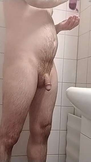 I Shave My Cock and Balls and Shower After That.