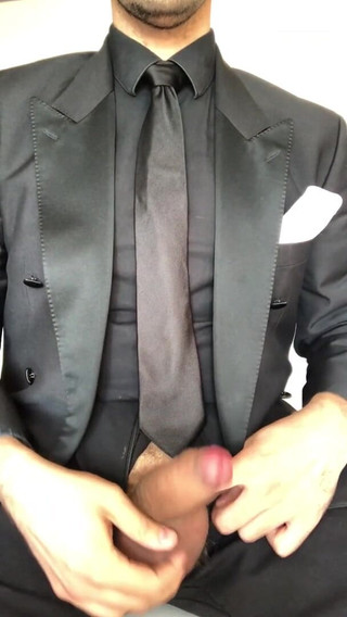 Here Cums the Man in Black