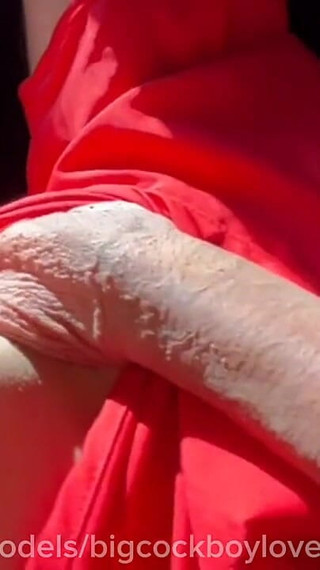 A Passerby Stepdaddy Sucked My Big Cock and Fucked Me Rough in a Taxi, a Public Femboy Cruise!