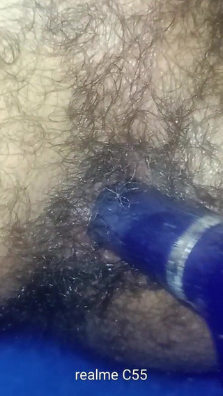 Fucking My Self with My Wife Hair Brush