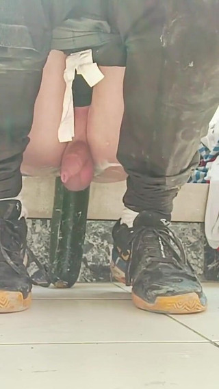 Young Man Sings to Open His Ass