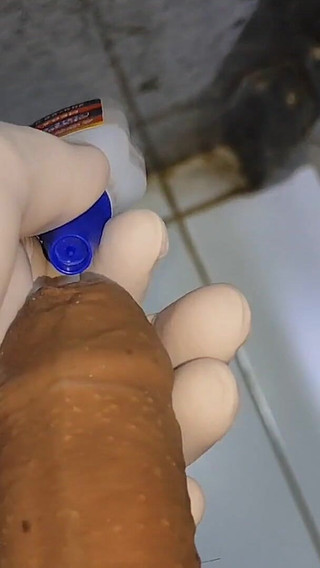 In a Doctor's Office I Apply Hot Glue to My Dick.