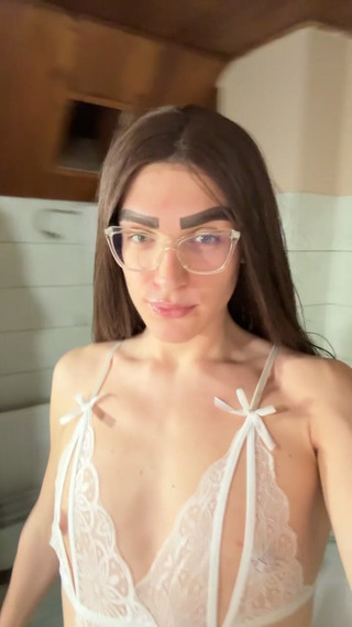 Sexy Outfit in the Mirror