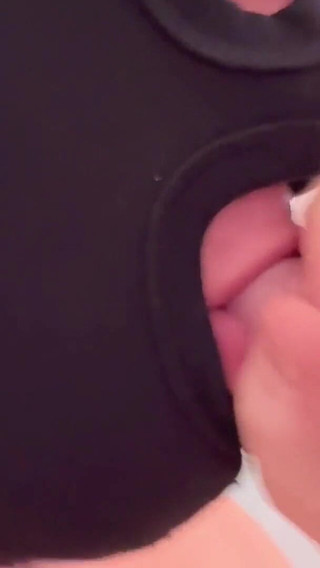 Barely Legal Cock at the Gloryhole - and It Won’t Stop Dripping