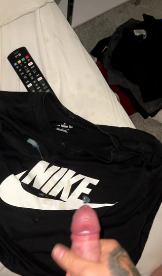 Cumming on My Favorite Tshirt