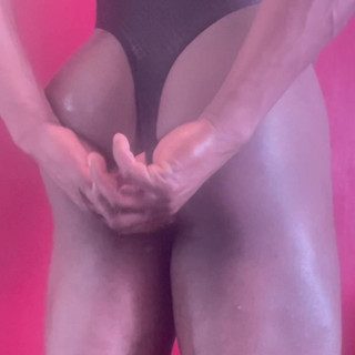 BBC Mesh Bodysuit Vibrating Bullet Bate Cum Scene
