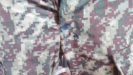 Hot Straight Guy in Gaming Chair I Touch Myself in Military Pants and Cum