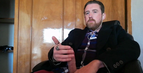 Rubbing one out in the office