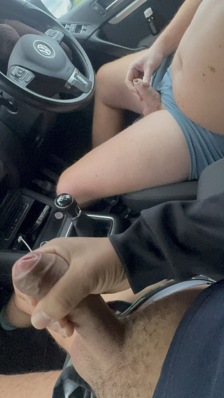 Cruising Straight Uber Driver Sucks My Cock Again