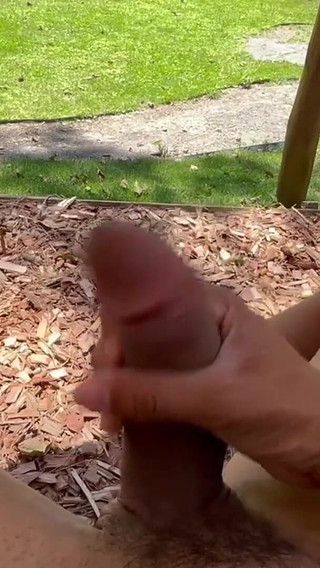 Handjob Outdoors with People Around Looking at Everything That Happened...