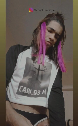 Carlos Henrique Seductive Enjoying Panties