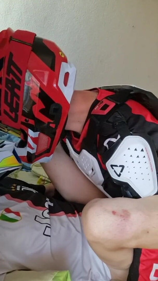 Guy Fucks Another Guy in a Motocross Outfit