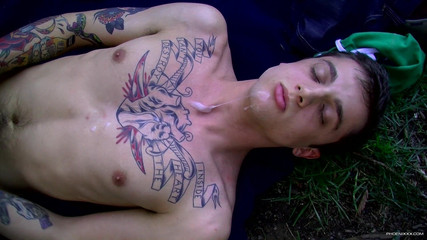 Wanking in the Woods with Chris