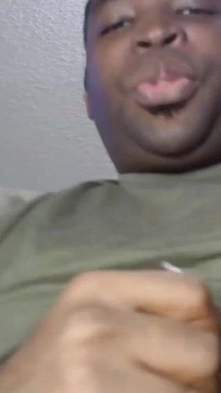 Huge big dick college stud jerking and moaning until massive cumshot/army stud