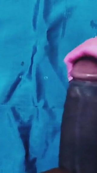 Satin Silk Handjob Porn - Cum on Saree - Satin Silky Pink Suit Rub on Dick Head (87)