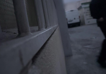 Amateur Boys Pissing in the Street, One Tries a Quick Blowjob