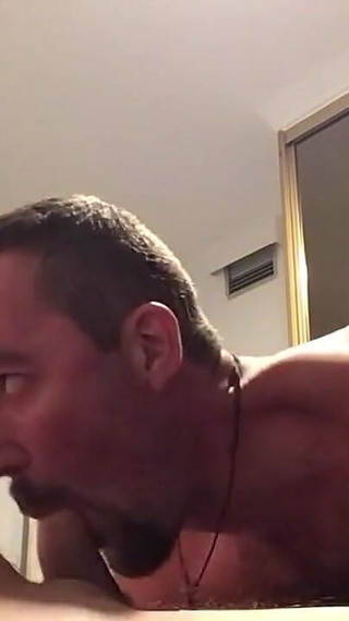 Nice blowjob for Stepdaddy