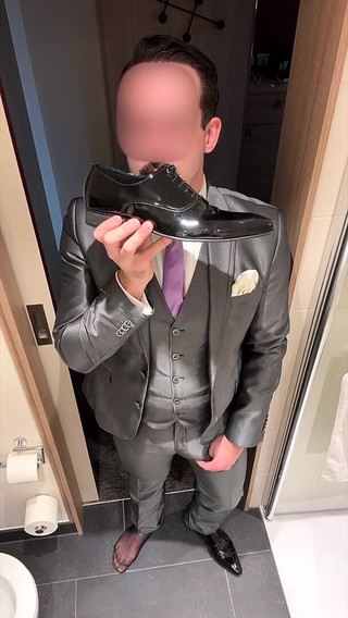 Shiny Suit, Shiny Shoes, Shiny Cock