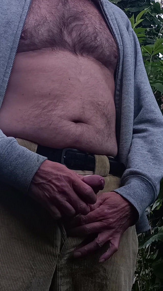 Pissing Pants, Wanking in the Woods Wearing Cords - Rockard Stepdaddy