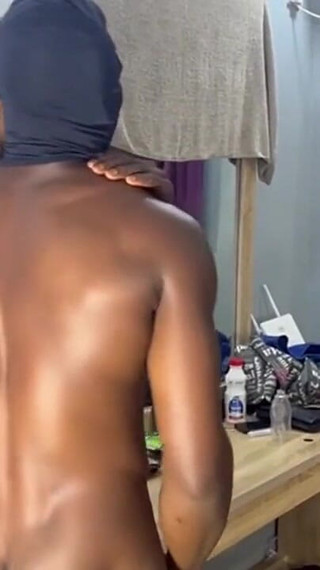 The Big Thug Guy Showing Me How Good He Is on Bed