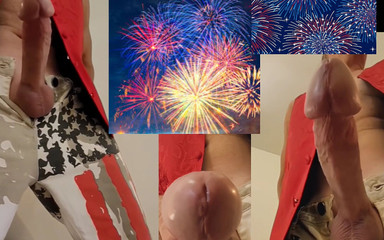 Big Cock Cumshot Firework Party