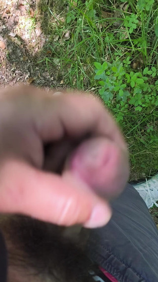I jerk off in nature