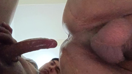 My Cuckold Husband Is Getting Addicted to Get Creampied in His Ass by My Bull