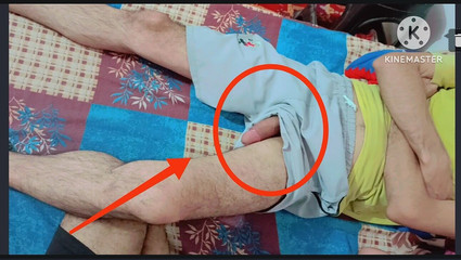 Wow First Time Touch My Stepbrother Big Monster Cock Giving Handjob Till Cum