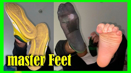 Enjoy These Stinky Sweaty Feet and Worship Your Master