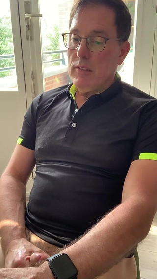 Relaxing Edging and Jerking-off at Home. Orgasm