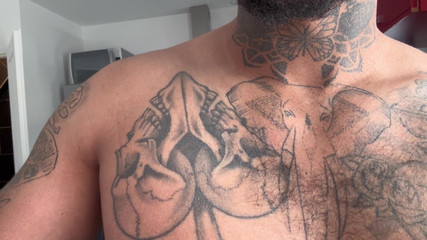 Damien Custo Muscle Tattoo Pinoy Boy