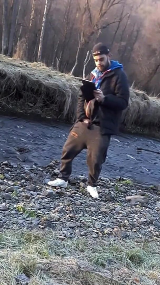 Chasing My in Nature in Winter