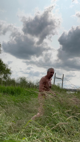Naked at the Bridge of Kampen