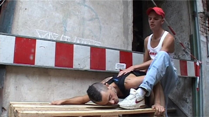 White Nikes Scally Fucker