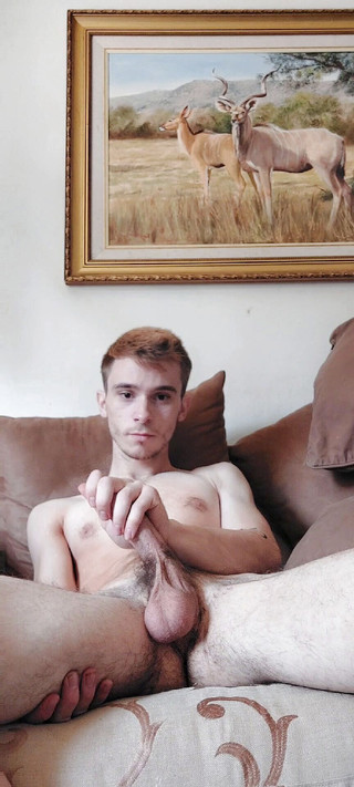 Gaybro masterbating alone.