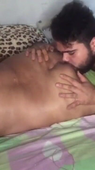 Grandpa Resting and Chubby Sucks His Ass Until He Cums